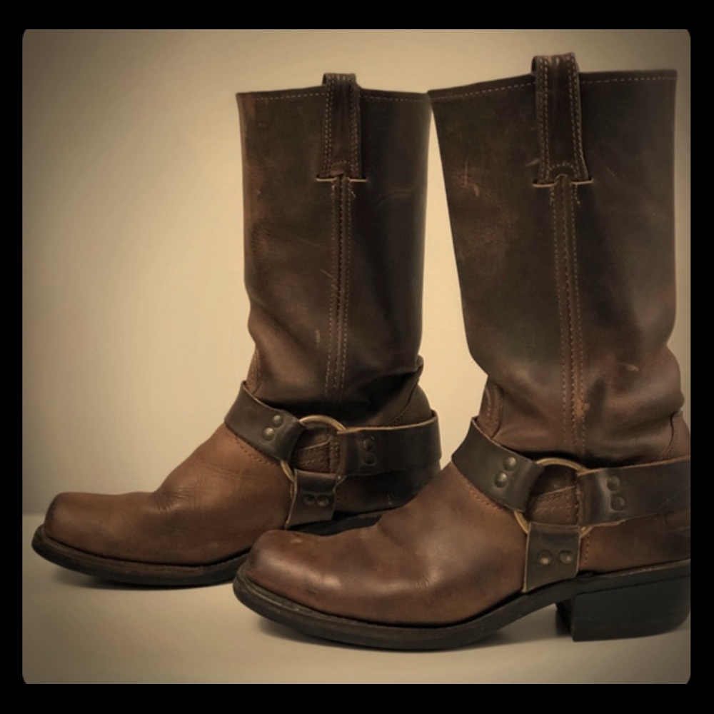 Frye Harness Boots CLOSET CLEAROUT